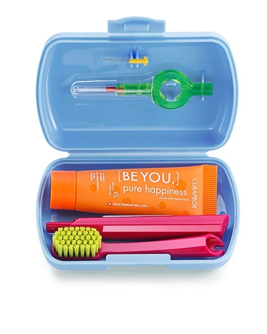 Curaprox Travel Set Blue   - 1