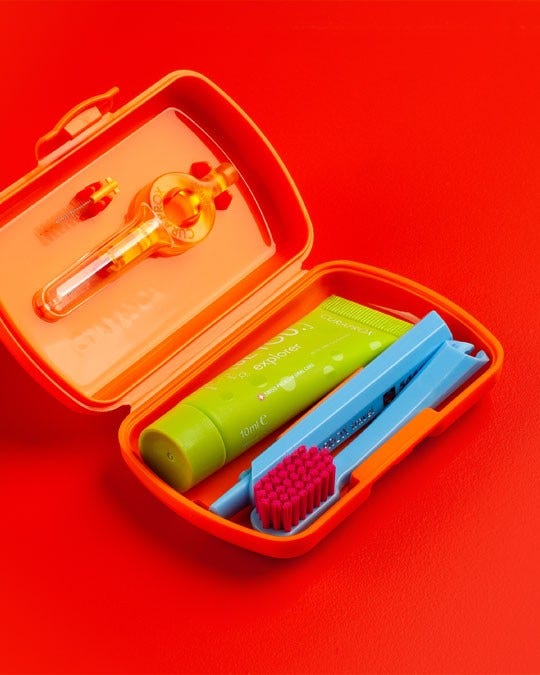 Curaprox Travel Set Orange  - 4