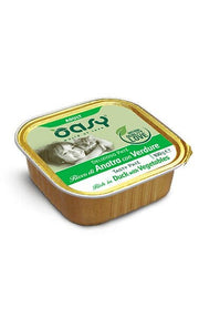 Oasy Delizioso Paté Per Gatti Adult Ricco Di Anatra Con Verdure 100g-1
