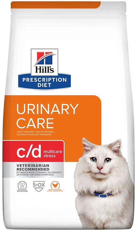 Hill's Prescription Diet c/d Multicare Stress Gatti 8kg-2