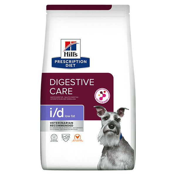Hill's Prescription Diet Digestive Care Low Fat Crocchette per Cani Sacco 12Kg