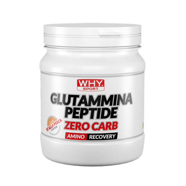 Whysport Glutammina Peptide Zero Carb Pesca 330g-1
