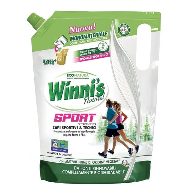 Winni's Ecoricarica Detersivo Capi Sportivi 800ml  - 2