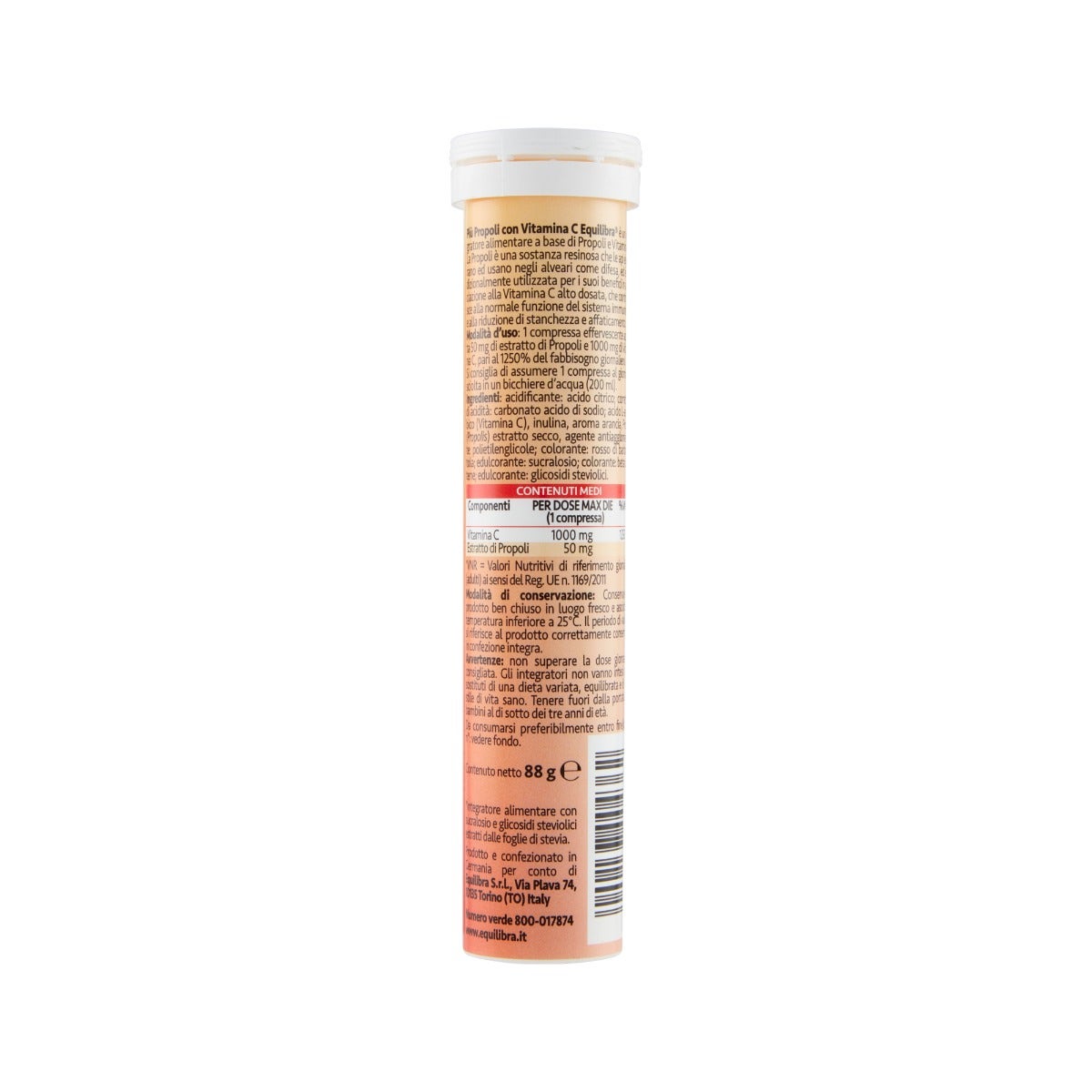Equilibra Più Propoli Con Vitamina C 20 Compresse Effervescenti-2