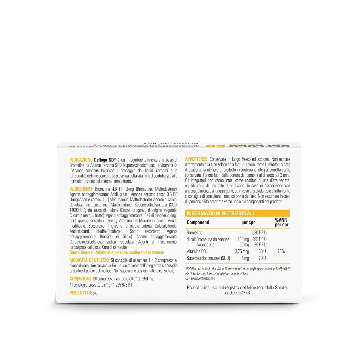 Deflogo SD 20 Compresse -3