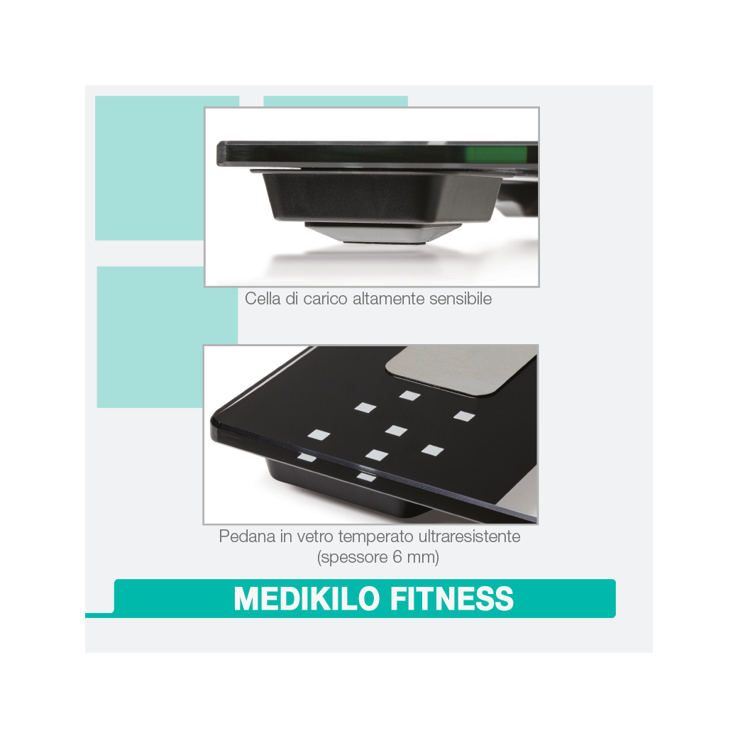 Medikilo Fitness Bilancia Pesapersone Professionale-3