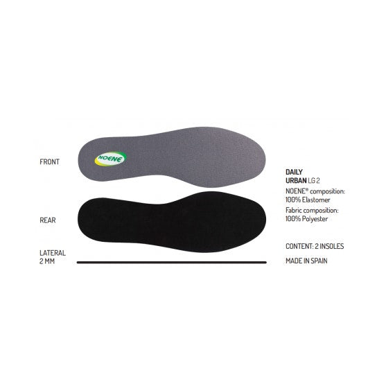 Noene Solette Oversole Daily Urban LG2 Taglia 43/46 1 Paio-2