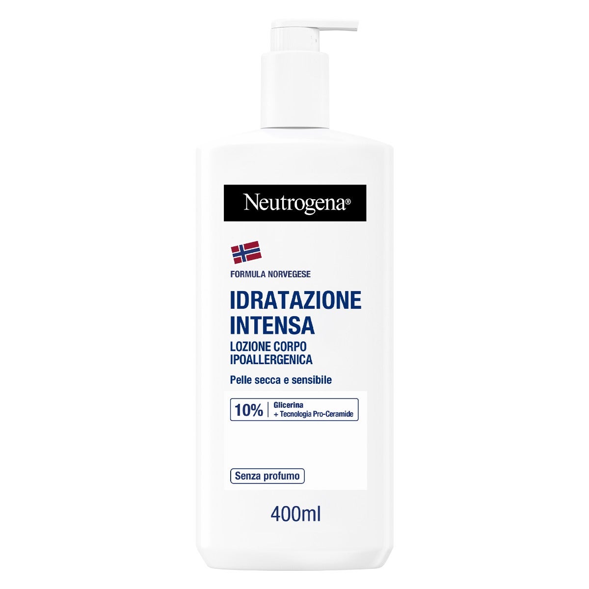 Neutrogena Crema Corpo Idratante Intensa Non profumata per Pelle Secca e Sensibile con Formula Norvegese 400ml-15