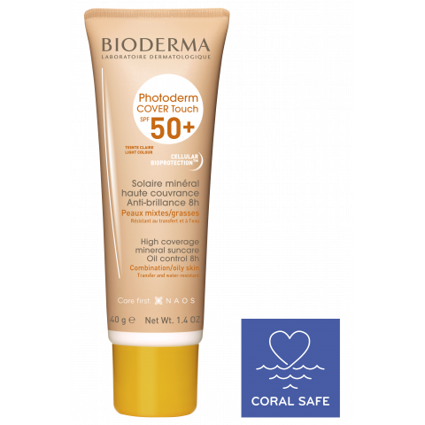 Bioderma Photoderm Mineral Cover Touch Viso/Collo 40ml SPF 50+-1