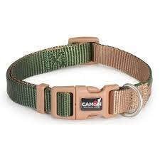 Camon Collare Regolabile Double Premium Verde/Ecru Per Cani Cuccioli 20x360cm/480mm-3