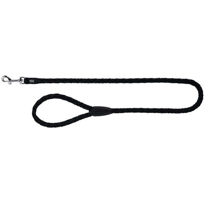 Trixie Guinzaglio Tubolare per cani S-M 1000x12mm nero-1