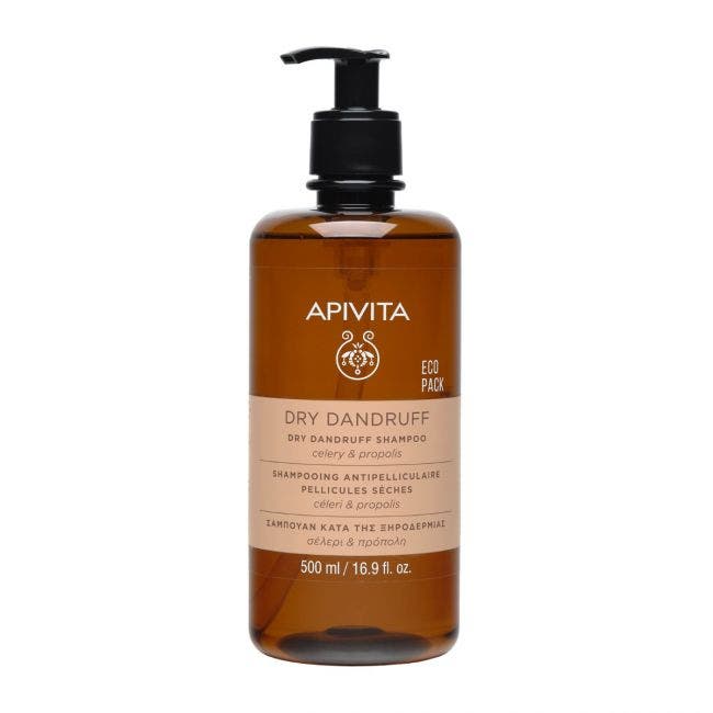 Apivita Shampoo Forfora Secca Per Capelli 500ml-1