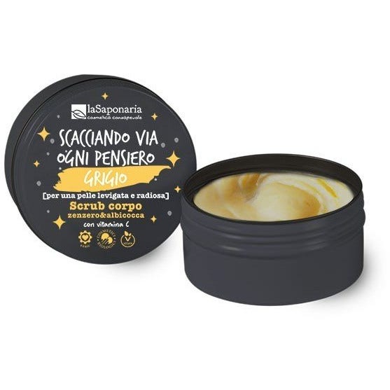 La Saponaria Scrub Corpo Zenzero Albicocca 75ml-1