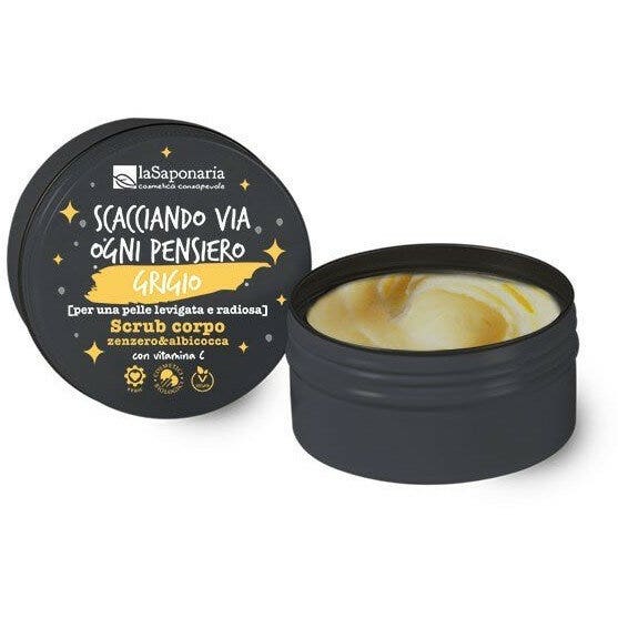 La Saponaria Scrub Corpo Zenzero Albicocca 75ml-6