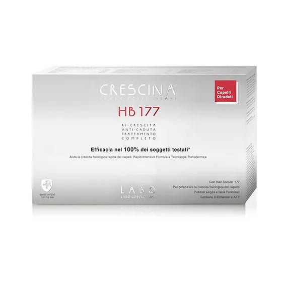 Crescina Transdermic Isole Follicolari HB 177 Anti-Caduta Trattamento Completo 1700 Uomo 10+10 Fiale-1
