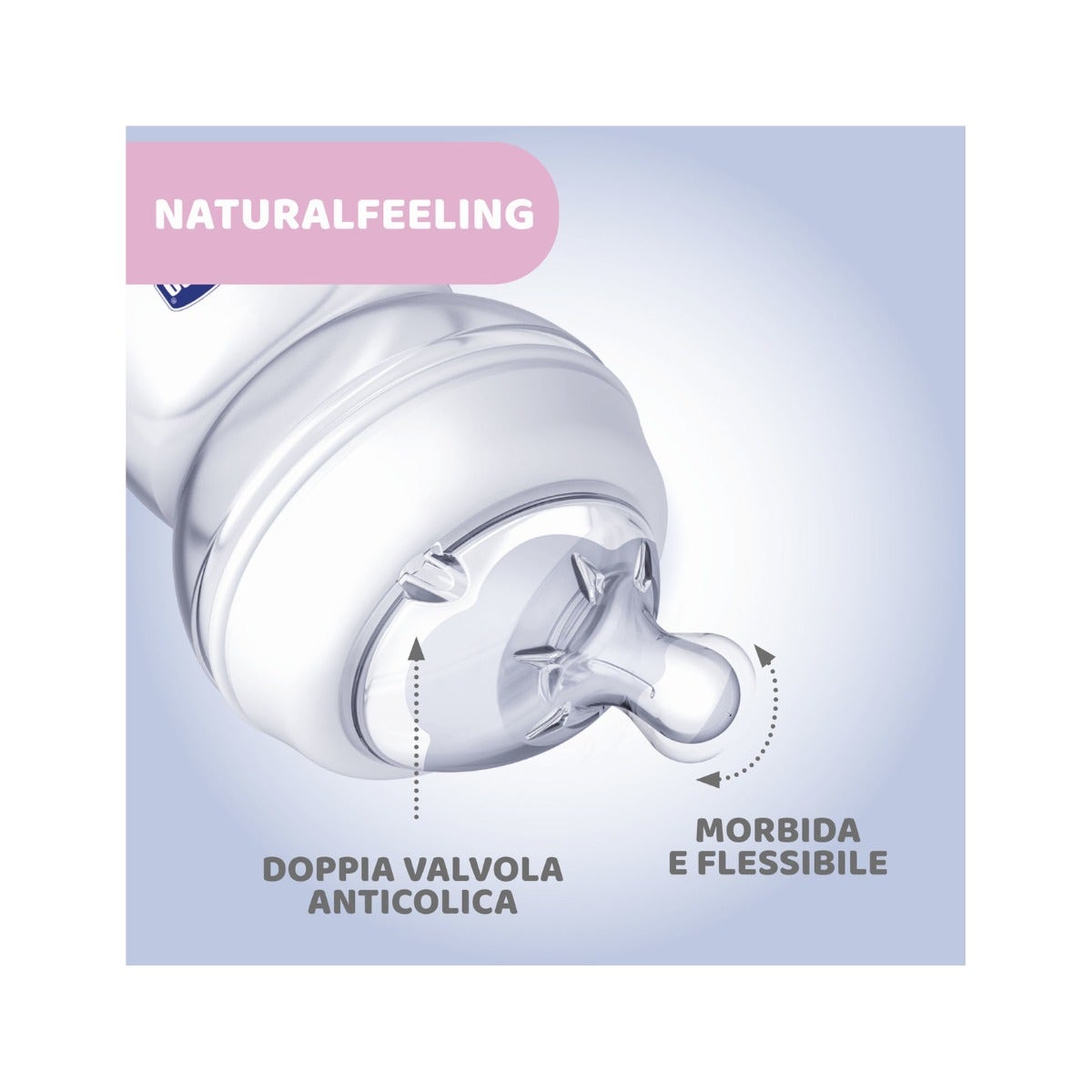 Chicco Biberon Natural Feeling Flusso Lento 0 Mesi+ Bimba 150ml -2