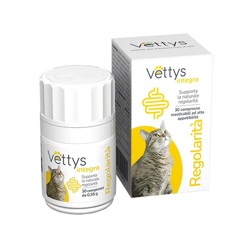 Vettys Integra Regolarità Per Gatti 30 Compresse-2