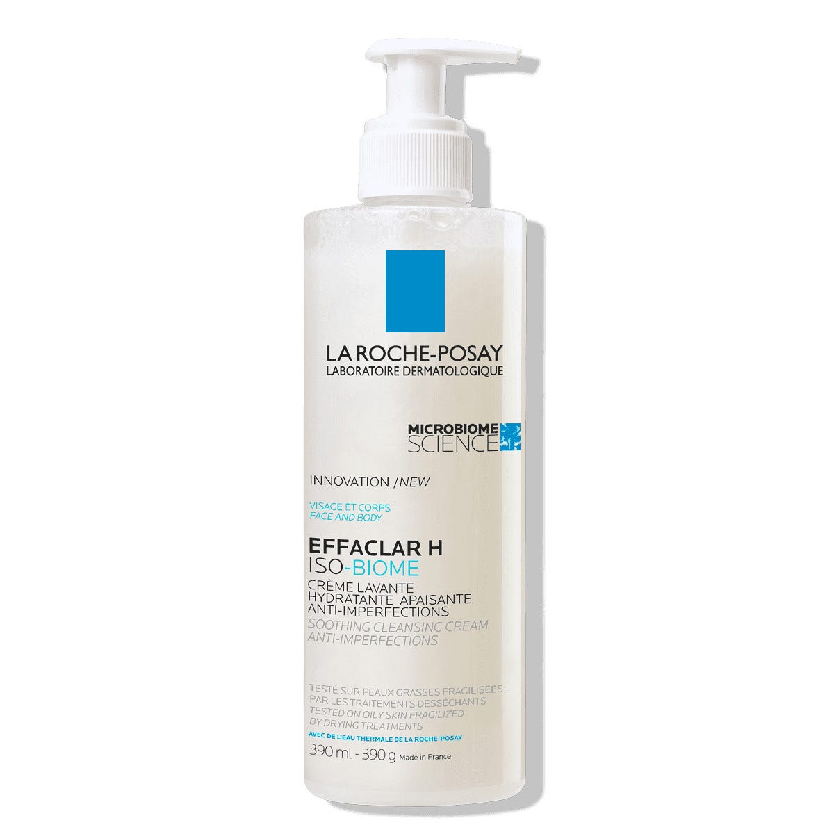 La Roche-Posay Effaclar H Iso-Biome Crema Detergente Viso/Corpo 390ml-2
