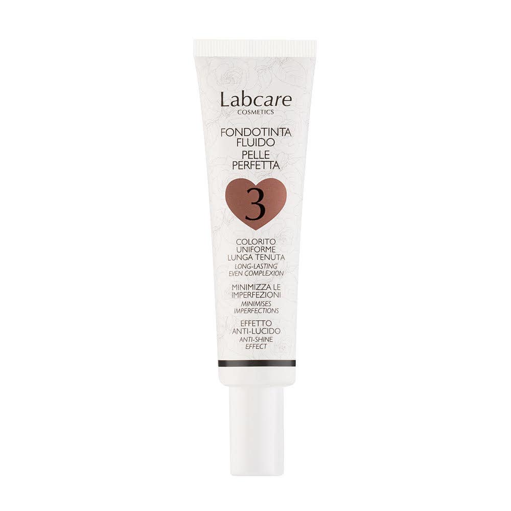 Labcare Fondotinta Fluido Pelle Perfetta Tonalità 3 30ml-2