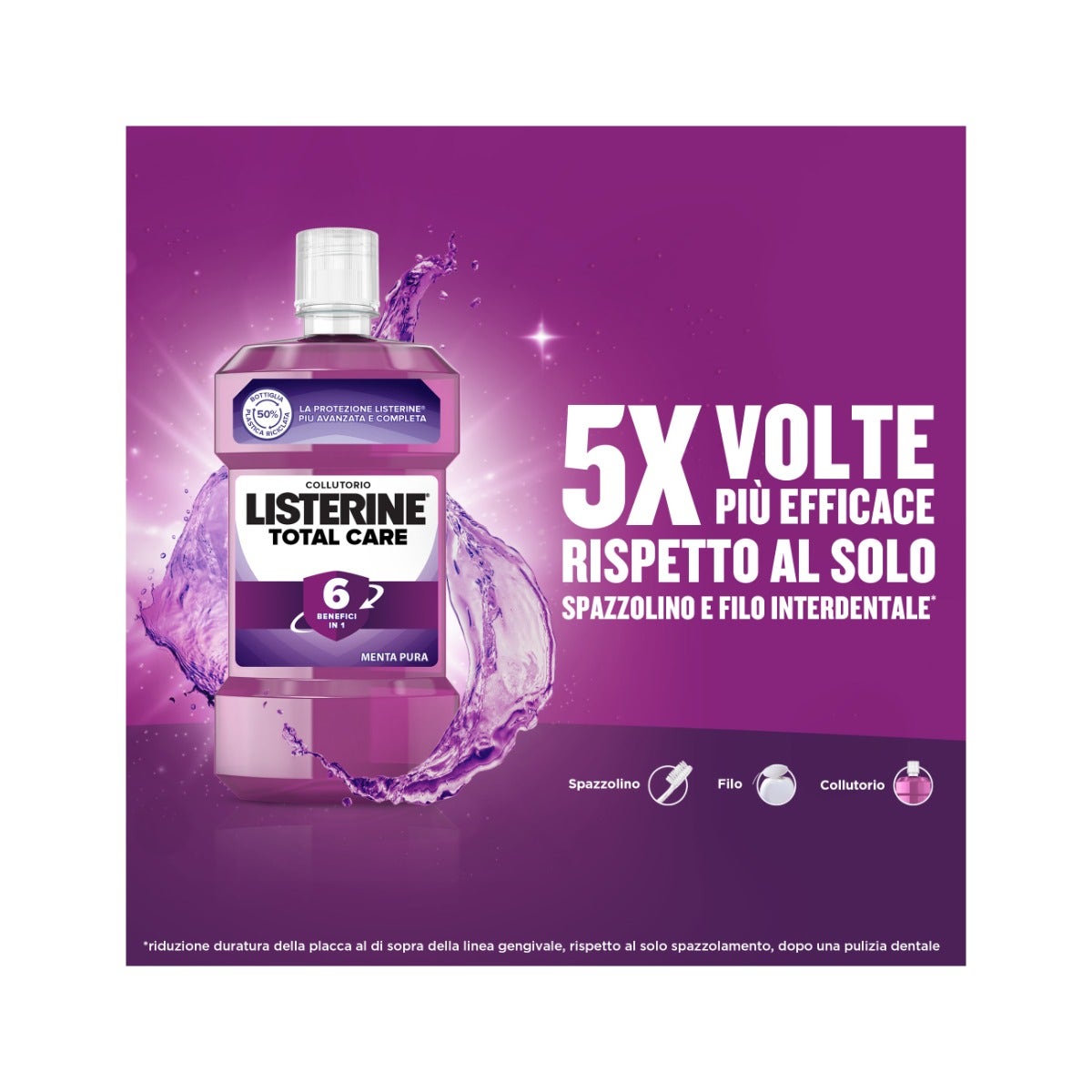 Listerine Total Care Collutorio 500ml-9