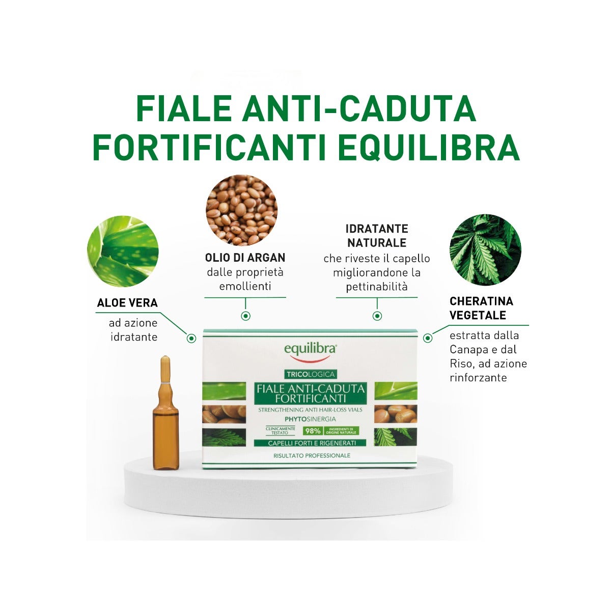 Equilibra Tricologica Fiale Anti-Caduta Fortificanti 10 Fiale-4