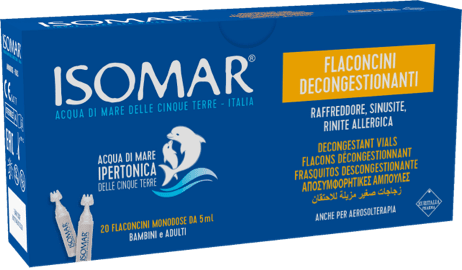 Isomar Soluzione Decongestionante Nasale 20 Flaconcini 5ml-2