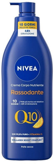 Nivea Q10 Crema Corpo Nutriente Rassodante Crema Corpo Rassodante E Idratante Pelle Secca 400ml-1