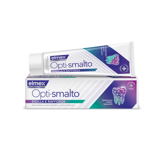 Elmex Opti-Smalto Dentifricio Sigilla E Rafforza 75ml-1