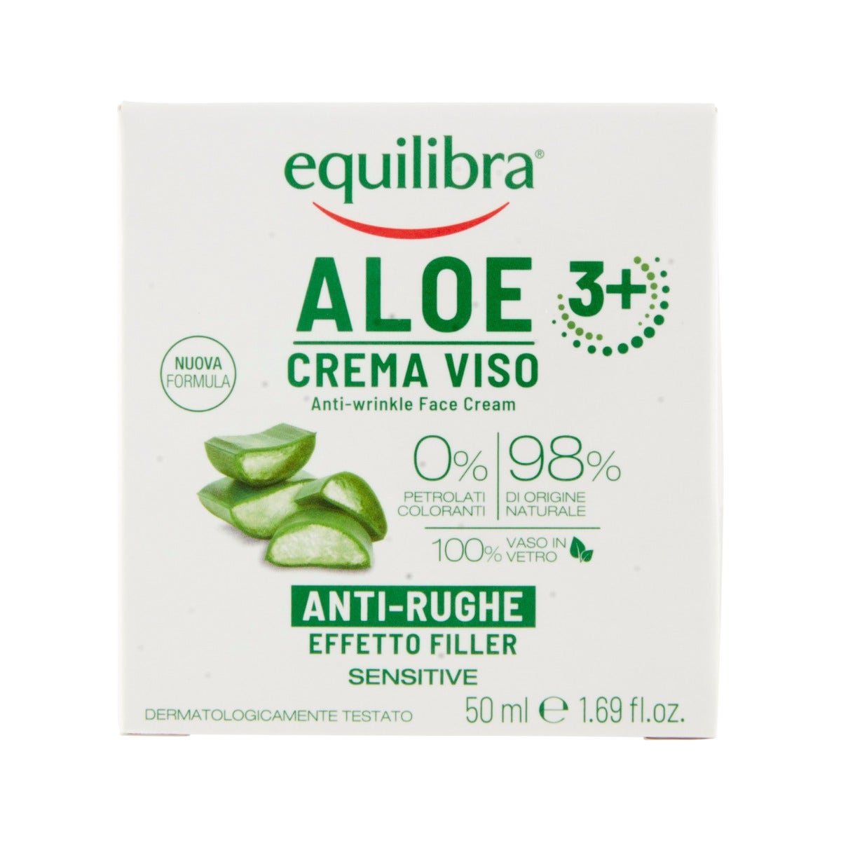 Equilibra Aloe Crema Viso Anti-Rughe 50ml-3