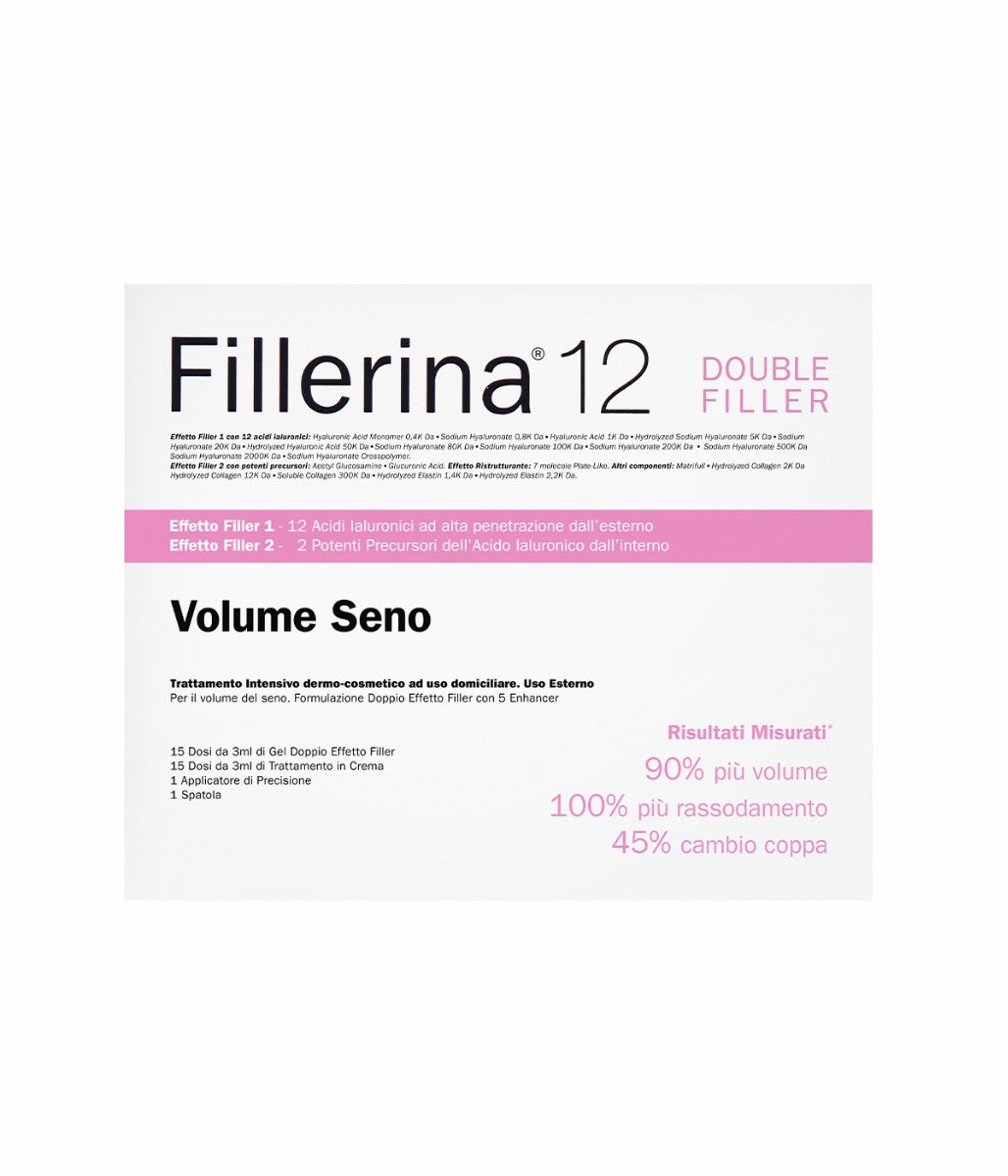 Fillerina 12 Double Filler Volume Seno Grado 3 Trattamento Intensivo 15 Dosi +15 Dosi-3