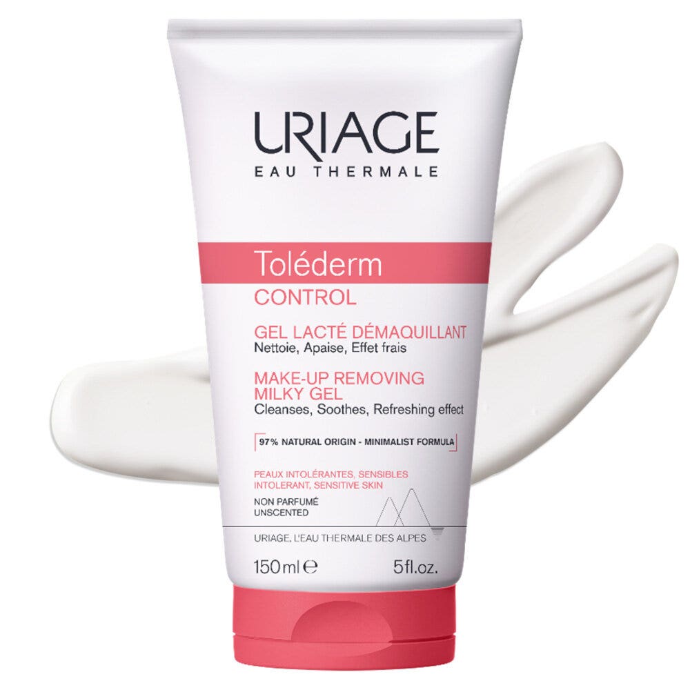 Uriage Tolederm Control Gel Latte Struccante Pelli Sensibili 150ml-5