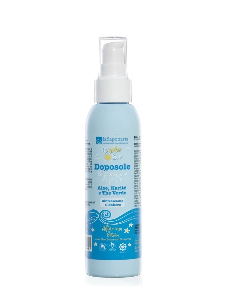 La Saponaria Crema Doposole Balsamo Pelle Rinfrescante E Lenitivo 150ml-2