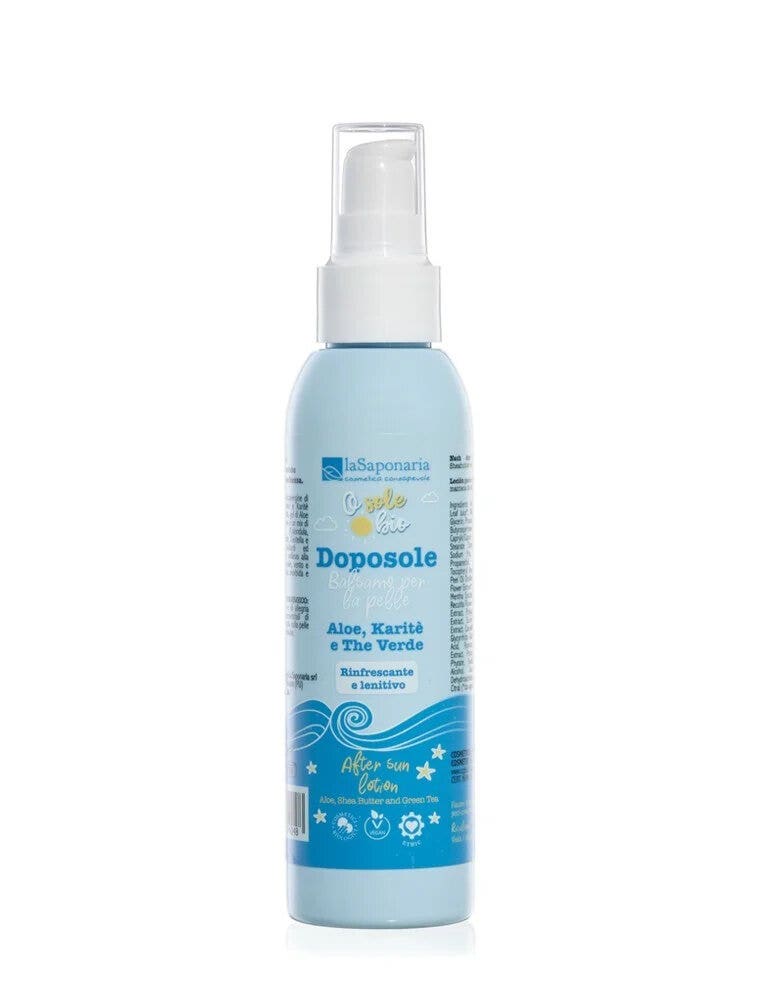 La Saponaria Crema Doposole Balsamo Pelle Rinfrescante E Lenitivo 150ml-3