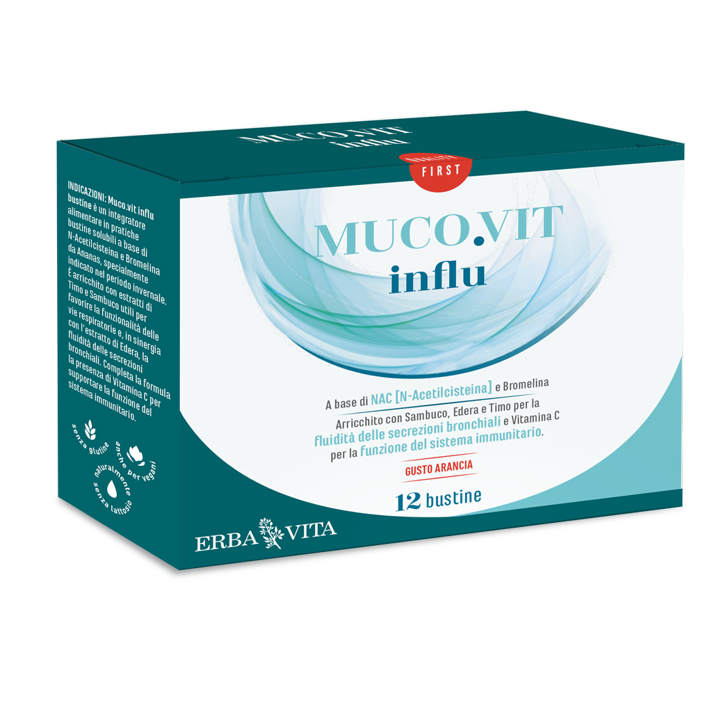 Erba Vita Mucovit Influ 12 Bustine-1