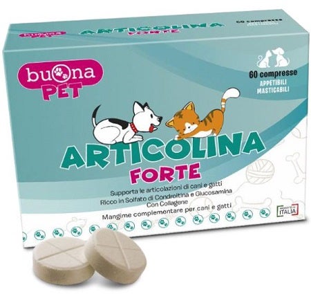 Buona Pet Articolina Forte Mangime Complementare Per Cani E Gatti 60 Compresse-1