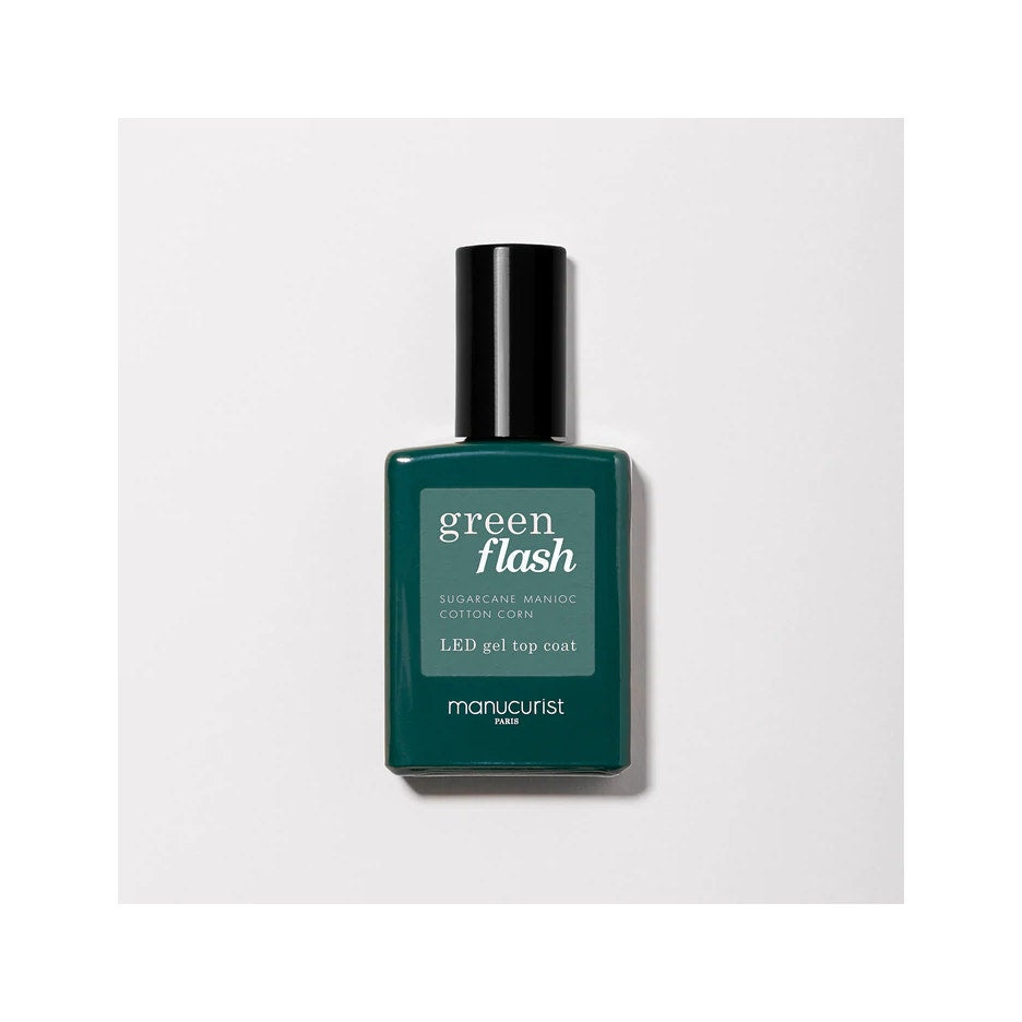 Manucurist Green Flash Smalto Semipermanente Top Coat 15ml-1