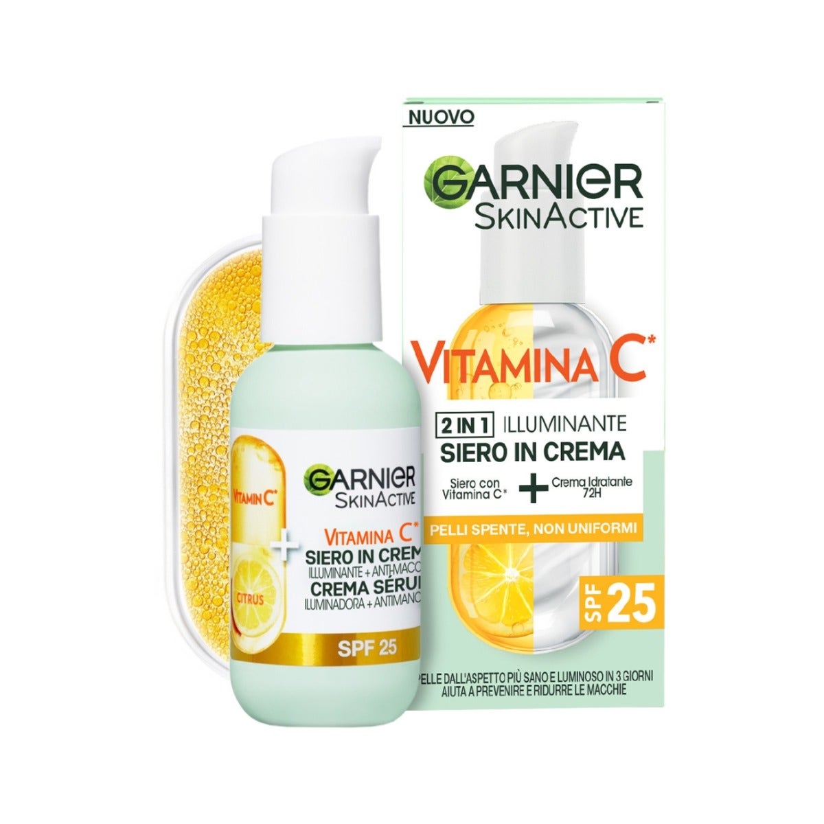 Garnier Siero In Crema Vitamin C Effetto Idratante E Illuminante Viso 50ml-2