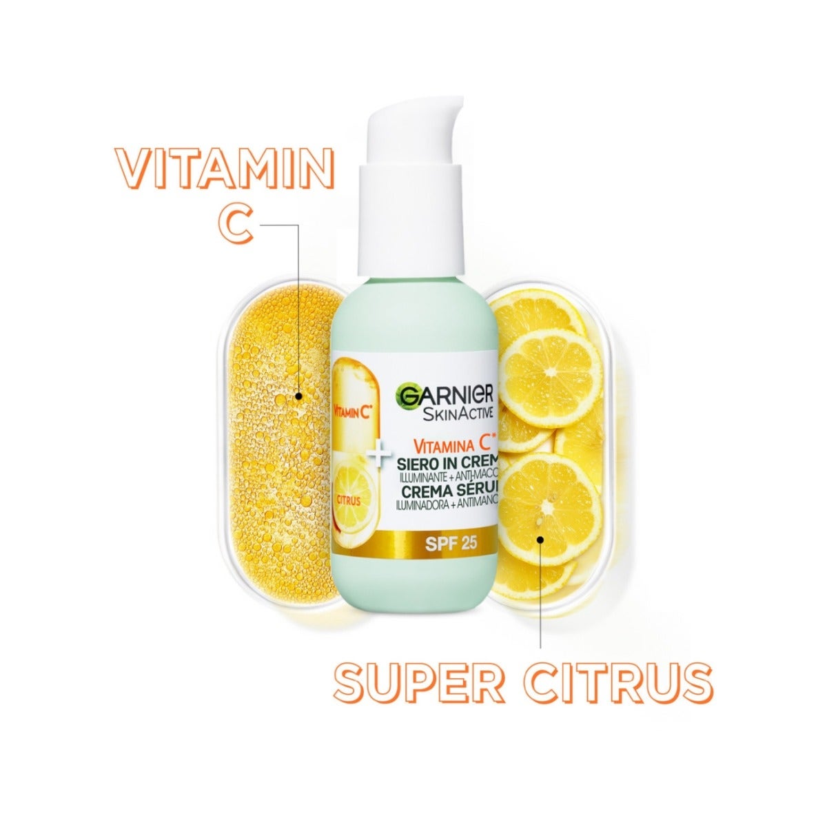 Garnier Siero In Crema Vitamin C Effetto Idratante E Illuminante Viso 50ml-3