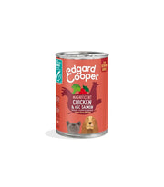 Edgard & Cooper Senior Pollo E Salmone Senza Cereali Cibo Umido per Cani 400g-1