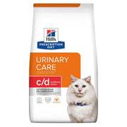 Hill's Prescription Diet c/d Multicare Stress Cibo Secco Con Pollo Gatti Adulti Sacco 3kg-1