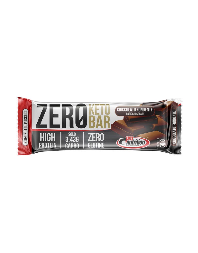Pronutrition Zero Keto Bar Barretta Cioccolato Fondente 50g-1