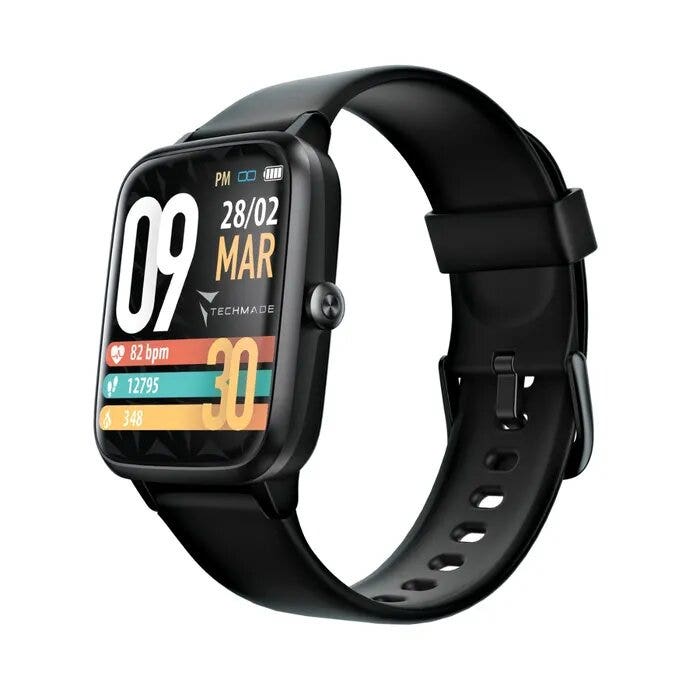 Techmade Smartwatch Sport Con GPS Integrato Colore Black-13