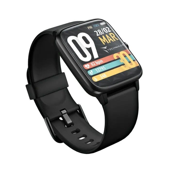 Techmade Smartwatch Sport Con GPS Integrato Colore Black-16
