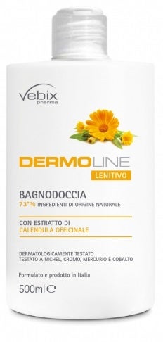 Vebix Dermoline Calendula Bagnodoccia 500 ml-0