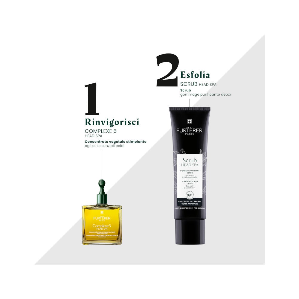 René Furterer Head Spa Scrub Gommage Detox Cuoio Capelluto 150ml-8