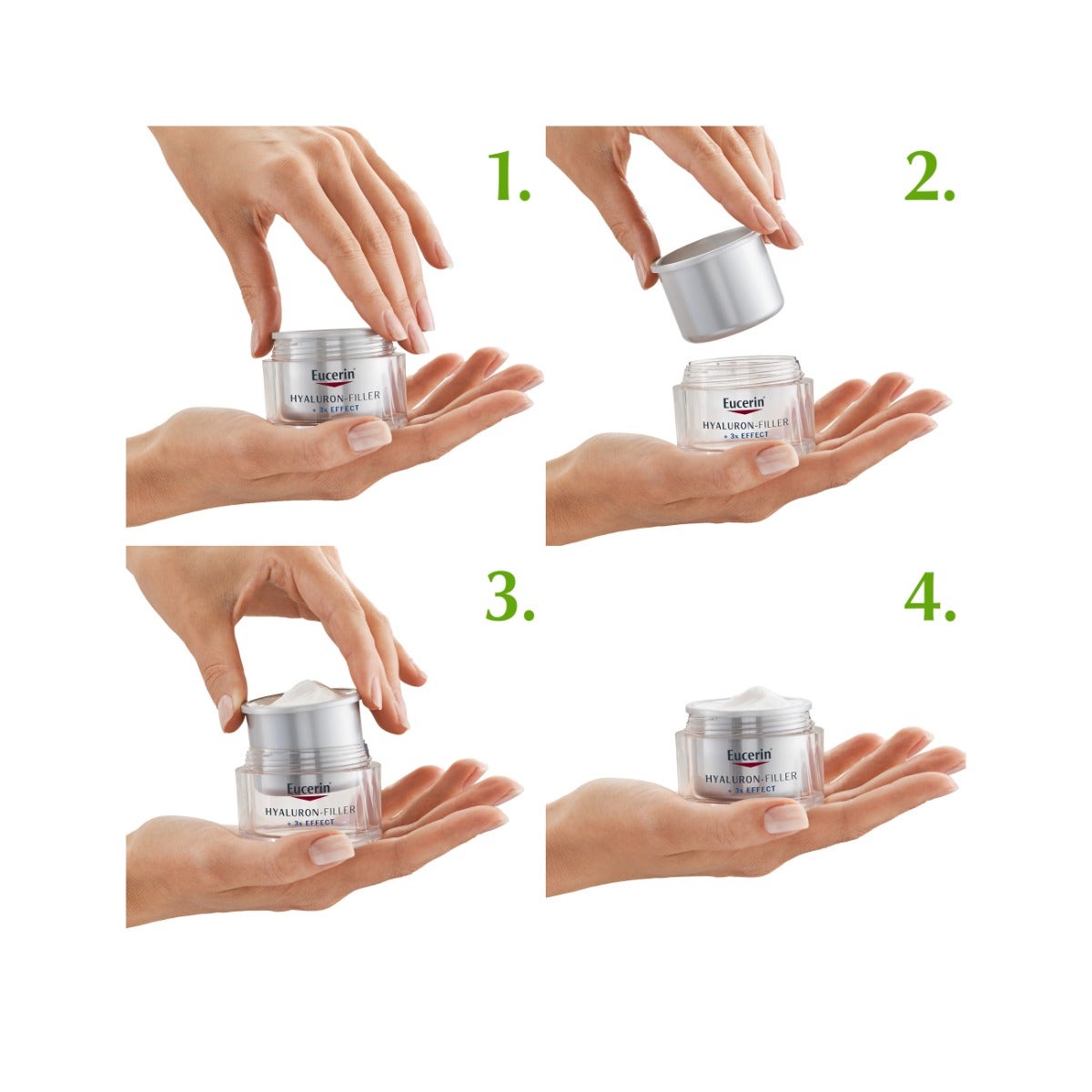 Eucerin Crema Hyaluron Filler Giorno SPF15 Ricarica 50ml-5