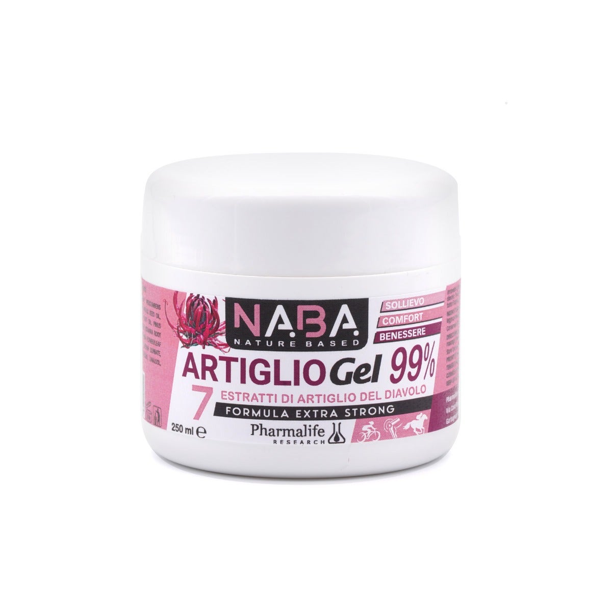 NA.BA. Artiglio Gel 99% 250ml-1