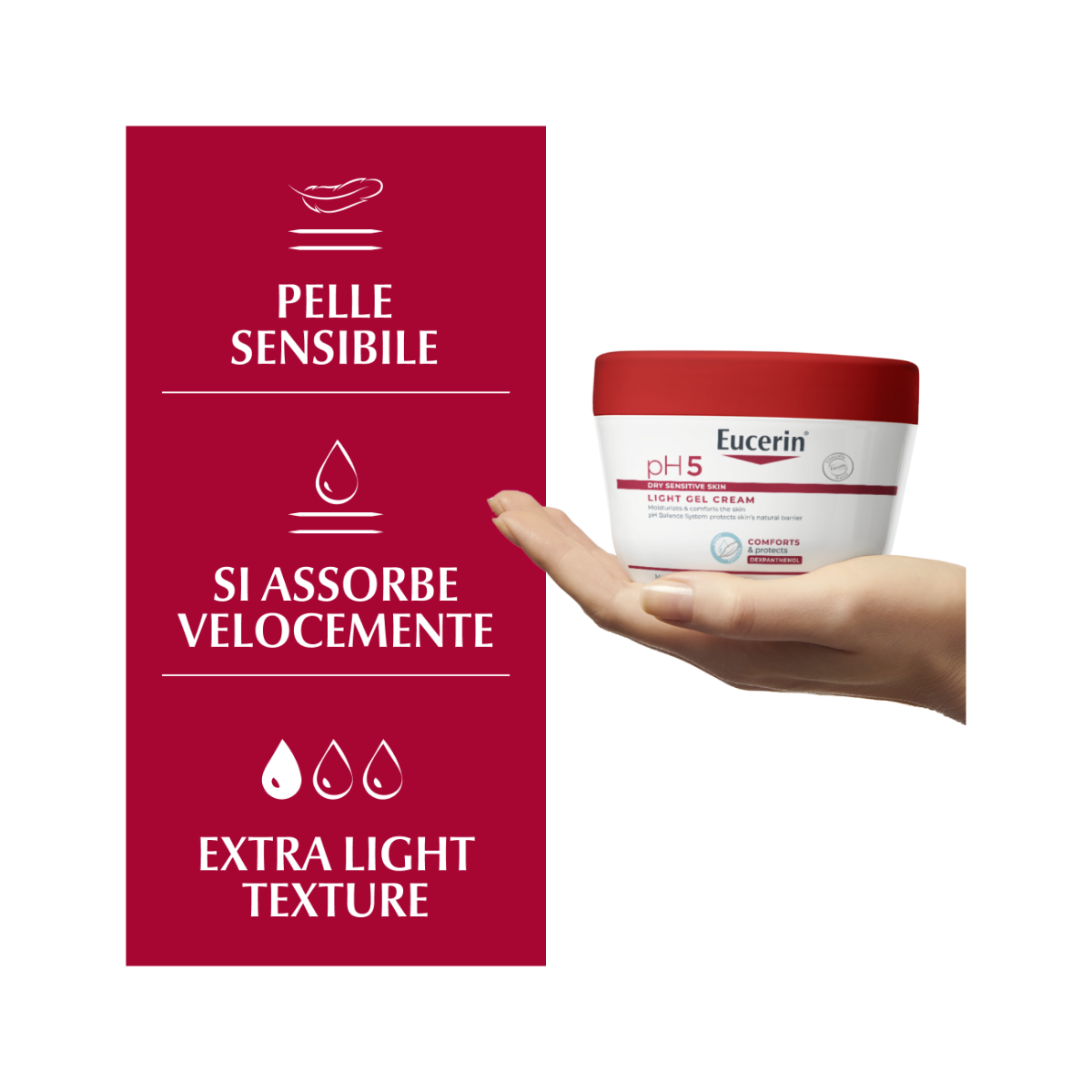 Eucerin pH5 Crema Gel Idratante crema corpo 350ml-6