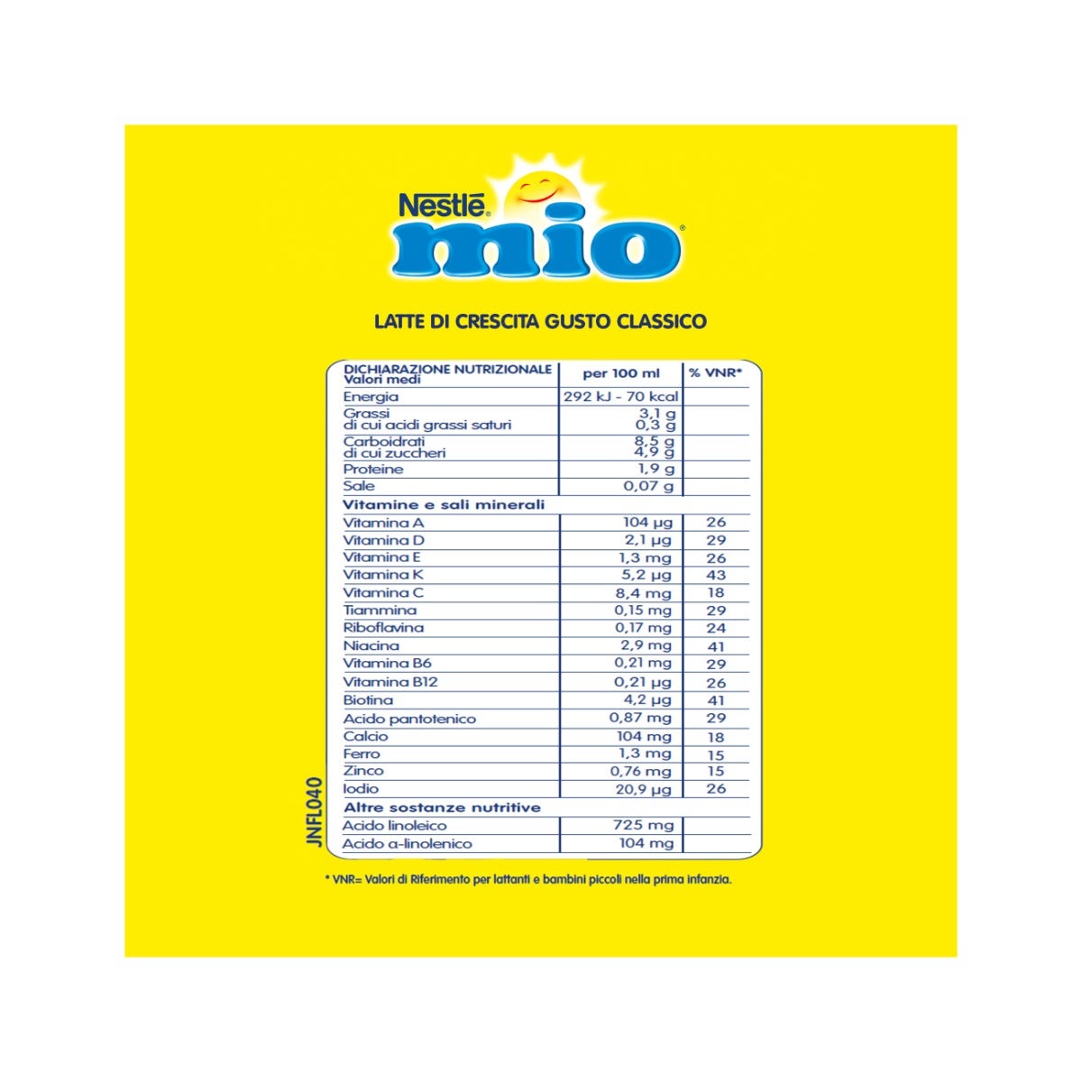 Nestlè Mio Latte Di Crescita Classico Liquido Brick 500ml-11
