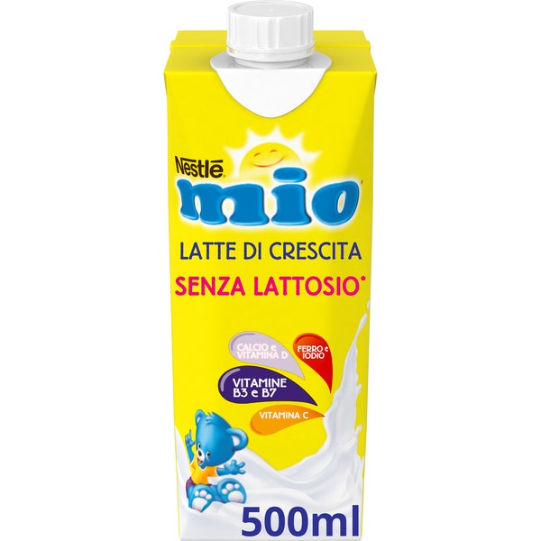 Nestlè Mio Latte Di Crescita Senza Lattosio Liquido Brick 500ml-5